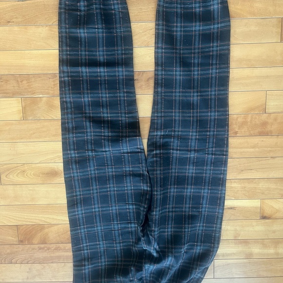 Girls tartan print pants 11-12y - Picture 4 of 8